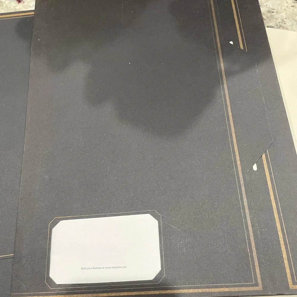 Professional RESUME Covers Black & Gold Cream & Gold 9 Total